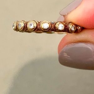 Armenta Diamond Stack Band Ring